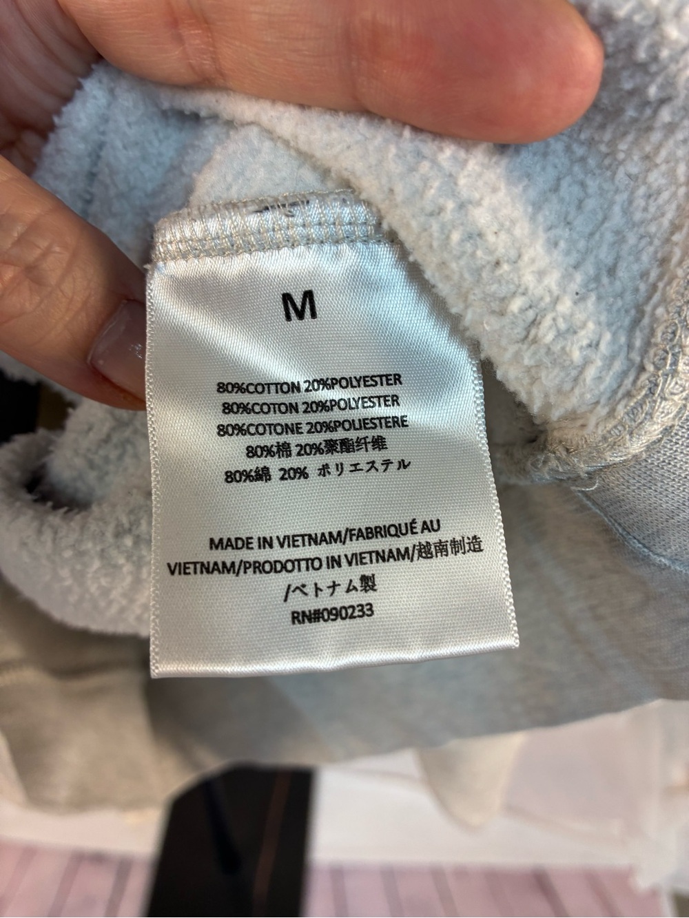 Essentials Fear of God Heather Gray Hoodie Pullover M - Picture 8 of 8